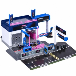 Majorette Set Motorsport Bwt Alpine F1 Team Cu Masinuta Inclusa Alpine A525 R19 Scara 1 La 64 - Img 2