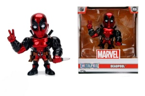 Marvel Figurina Metalica Deadpool 10 Cm - Img 5