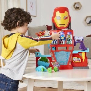 Marvel Iron Man Si Prietenii Sai Uimitori Set De Joaca - Img 3