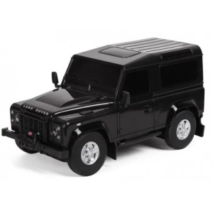Masina Cu Telecomanda Land Rover Defender Negru Cu Scara 1 La 24 - Img 4
