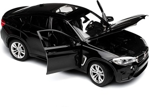Masinuta Metalica Bmw X6M Negru Scara 1 La 24 - Img 2