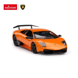 Masinuta Metalica Lamborghini Murcielago Lp670-4 Portocaliu Scara 1 La 24 - Img 7