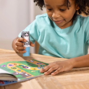 Melissa And Doug Sticker Wow Set De Joaca Autocolante Si Stampila Pisica - Img 4