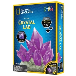 National Geographic - Kit Creativ Laborator De Crestere Cristale Violet