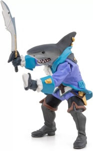 Papo Figurina Mutant Rechin Cu Jacheta Albastra - Img 3