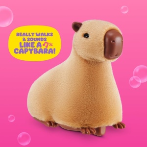 Pets Alive - Jucarie de plus interactiva, Mama Capybara si puii sai - Img 8