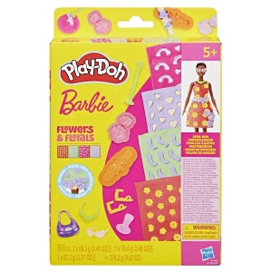 Play Doh Barbie Set Creatii Vestimentare Florale