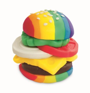 Play Doh Kitchen Creations Set De Gatit Hamburger - Img 5