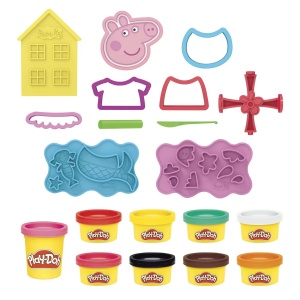 Play-Doh Set Peppa Pig Plastilina Cu Accesorii - Img 2