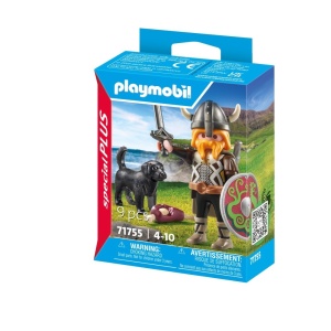 Playmobil - Figurina viking cu caine de paza - Img 3