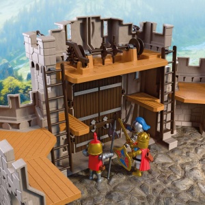 Playmobil - Jucarie de rol Castelul mare al cavalerilor Leu - Img 2