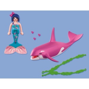 Playmobil - Jucarie de rol Orca si sirena - Img 3
