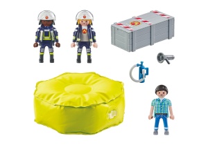 Playmobil-POMPIER CU SALTEA DE AER - Img 2