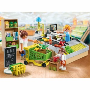 Playmobil - Promo pack supermarket cu produse bio - Img 3