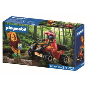 Playmobil - Quad off road pentru aventura si explorare - Img 2