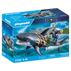 Playmobil - Rechin urias cu pirat Playmobil - Img 2