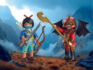 Playmobil - Set 2 figurine cavaler Novelmore si bandit Burnham - Img 4