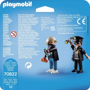 Playmobil - Set 2 Figurine - Politist Si Artist - Img 3