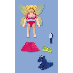 Playmobil - Set 2 figurine zana cu pui de unicorn - Img 2