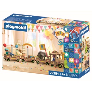 Playmobil - Set cadou pentru aniversare Trenulet festiv - Img 3