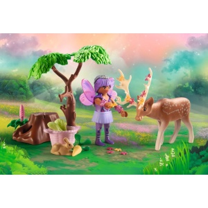 Playmobil - Set starter Zane si animalele padurii - Img 4