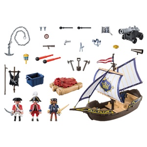 Playmobil - Soldat Britanic Si Caravela - Img 3