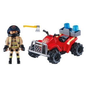 Playmobil - Vehicul Pullback Pompieri - Img 5