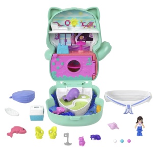Polly Pocket Set Gentuta Animalut Pisicuta Marinar Cu Accesorii - Img 2