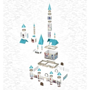 Puzzle 3D Castel Frozen II, 216 Piese - Img 3