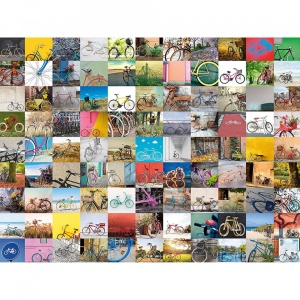 Puzzle 99 Biciclete, 1500 Piese - Img 2