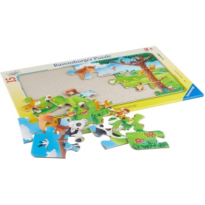 Puzzle Animale Dragute Prieteni, 15 Piese - Img 2