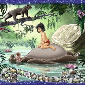 Puzzle Cartea Junglei, 1000 Piese - Img 2