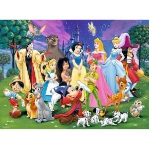 Puzzle Disney Personajele Preferate, 200 Piese - Img 2