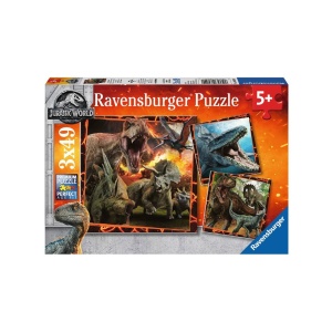 Puzzle Jurassic World, 3X49 Piese