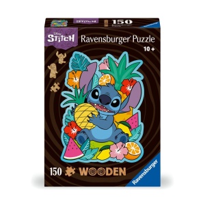 Puzzle lemn contur Disney Stitch 150 piese - Img 3
