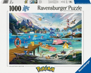 Puzzle Pokemon Vaporeon Si Marea Calda 1000