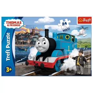Puzzle Trefl 24 Maxi Happy Thomas Day - Img 2