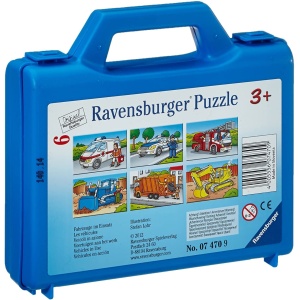 Puzzle Vehicule Functionand, 6 Piese