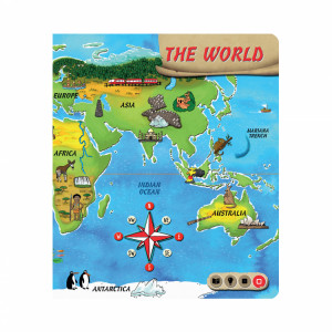 Raspundel Istetel, carte World Atlas (limba engleza) - Img 2