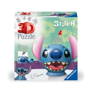 Ravensburger - Puzzle 3D Disney Stitch figurina Stitch cu urechi 72 piese - Img 2