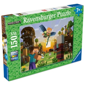 Ravensburger - Puzzle constructia Minecraft 150 piese XXL - Img 2