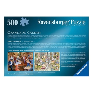 Ravensburger - Puzzle gradina bunicului 500 piese design nou - Img 3