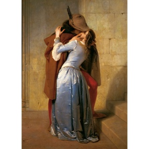 Ravensburger - Puzzle Hayez sarutul 1000 piese design nou - Img 2