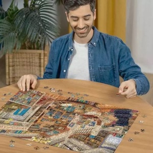 Ravensburger - Puzzle libraria fantastica 1000 piese design nou - Img 2