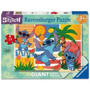Ravensburger - Puzzle mare de podea Disney Stitch 24 piese - Img 2