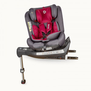 Scaun auto 0-36 kg rotativ Coccolle Astana Dahlia Red - Img 7