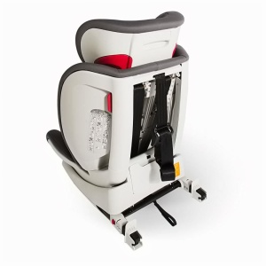 Scaun auto cu Isofix grupa 9-36 kg COCCOLLE Vela-Fix rosu - Img 7