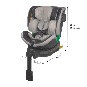 Scaun auto iSize 40-150 cm Coccolle Mago Jet black - Img 8