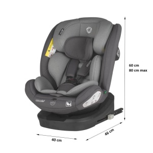 Scaun auto iSize 40-150 cm Coccolle Nyota Diamond black - Img 8