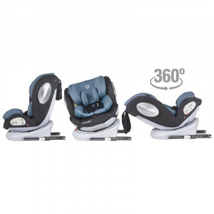 Scaun auto rotativ 0-36 kg Coccolle Lyra Celestial Blue - Img 3